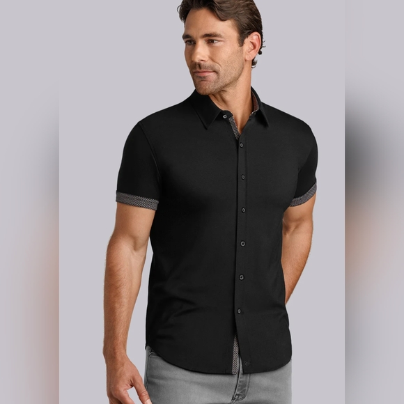 Butter Cloth Shirts Butter Cloth Orbit Dust Icy Cotton Shirt Black